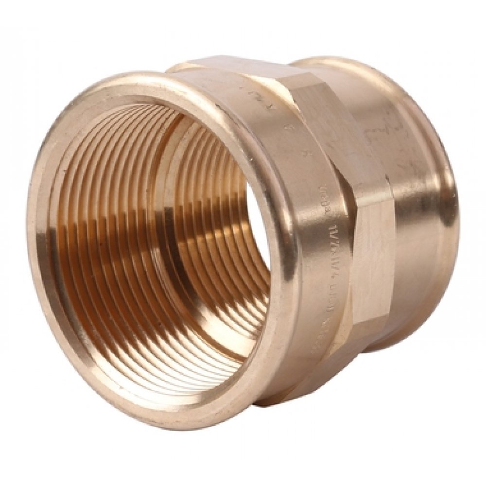 Муфта переходная латунь ВР/ВР Ду 32x40 (1 1/2"х1 1/4")